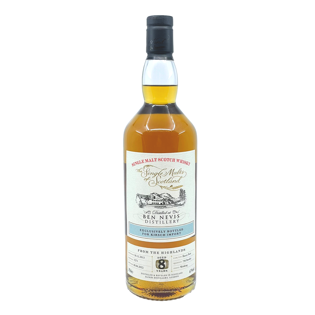 벤 네비스 2013/2022 08년 셰리 캐스크 SMOS 67% (Elixir Distillers)