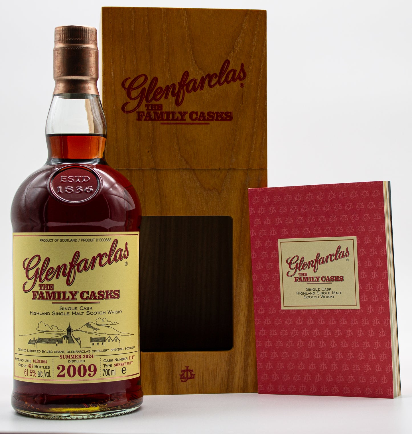 글렌파클라스 패밀리캐스크 2009 빈티지, 61.5%