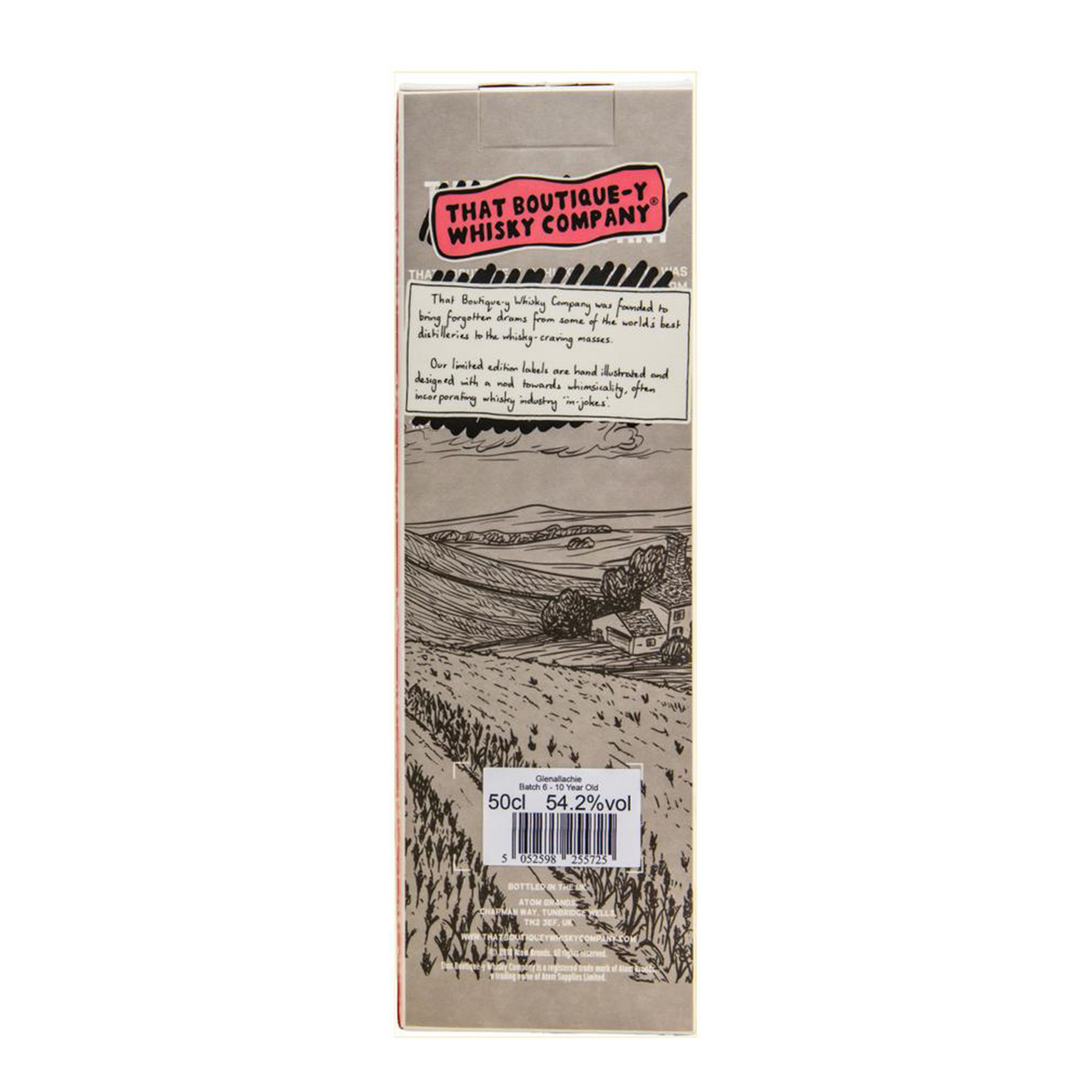 글렌알라키 10년 부티크Y 배치 #6, 54.2%, 메이커스 마크 버번 캐스크 숙성