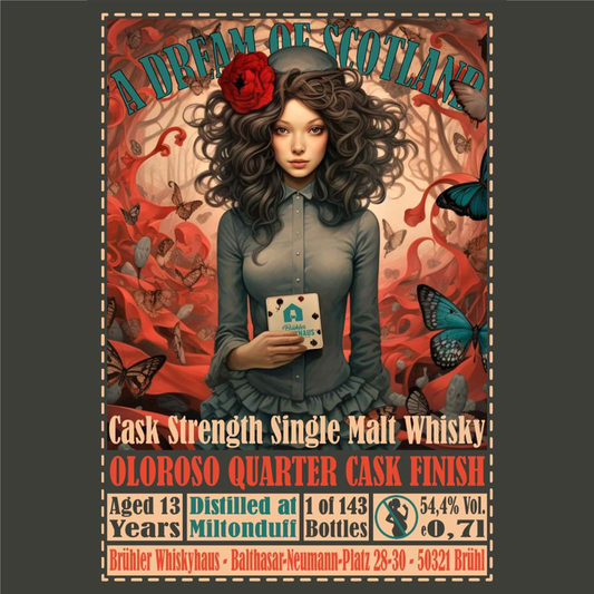 아도스 - 밀톤더프 13년 숙성, 54.40%, 올로로소 쿼터 캐스크 피니쉬, 143병 출시