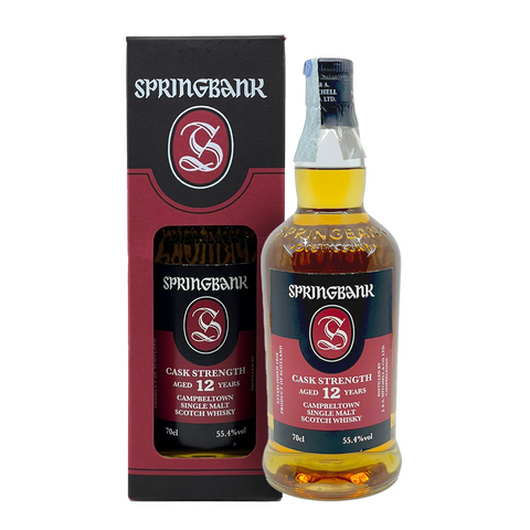 스프링 뱅크 12 캐스크 스트랭스 - 배치 22, 55.4%