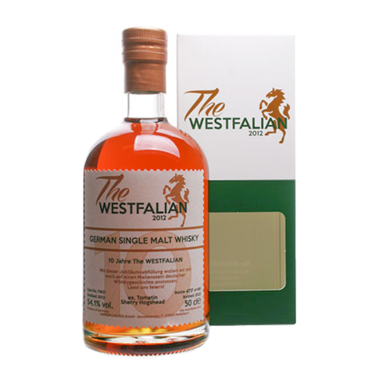 The WESTFALIAN- German Single Malt Whisky TW21 - 10 Years Old