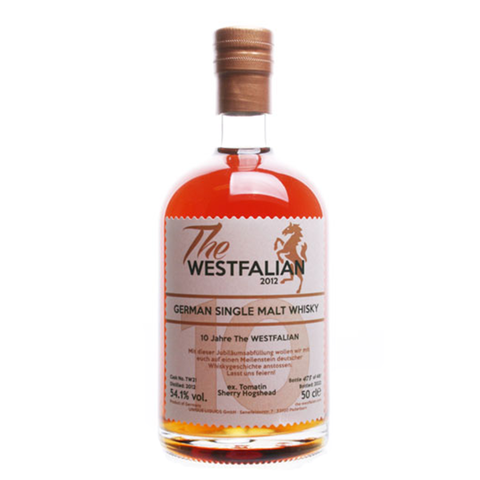 The WESTFALIAN- German Single Malt Whisky TW21 - 10 Years Old