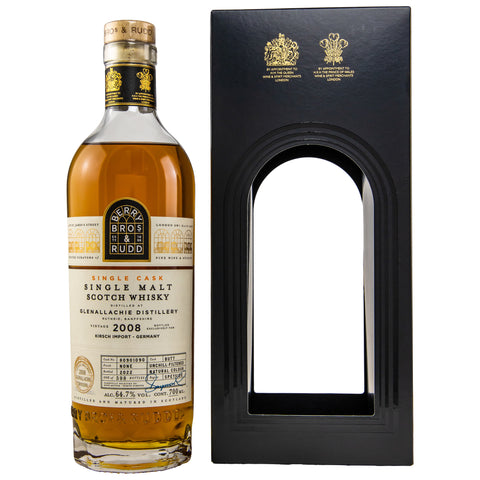 글랜알라키 14년숙성 2008/2022 쉐리 벗, 싱글캐스크 (Berry Bros. & Rudd), 64,7%