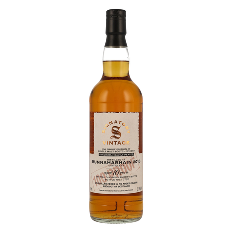 부나하벤 스토이샤 2013/2023, 10년숙성 시그나토리 100프루프 시리즈 #7, 57.1%