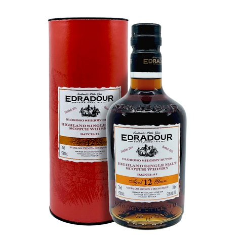 [배치1] 에드라두어 2011, 12년 숙성 캐스크 스트랭스, 57.8도, 올로로소 쉐리 벗
