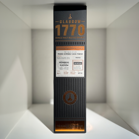 글래스고 1770 5년숙성, 뉘른베르크 빌리지 위스키 페스티벌 기념보틀, 버진 아메리칸 오크 캐스크 & PX캐스크 피니쉬, 60.9%, 700 ml
