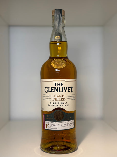 글렌 리벳 핸드필 더블오크 15년 숙성, 56.8%