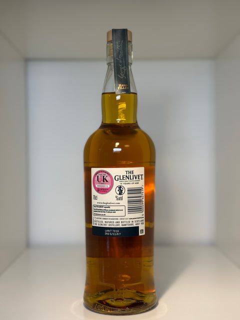 글렌 리벳 핸드필 더블오크 15년 숙성, 56.8%