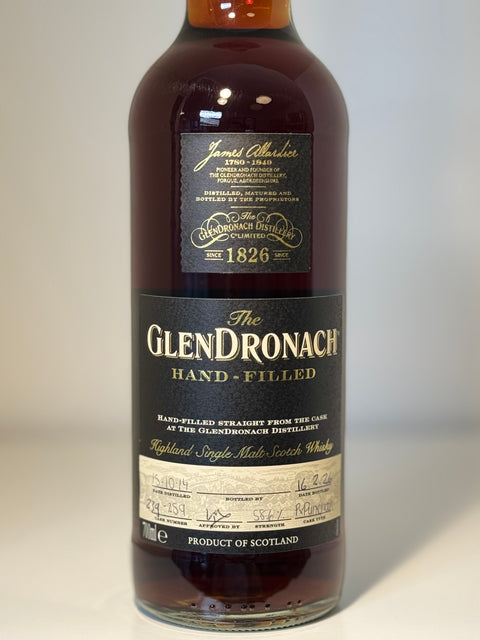 글렌 드로낙 핸드필 PX 11년 숙성, 58.5%