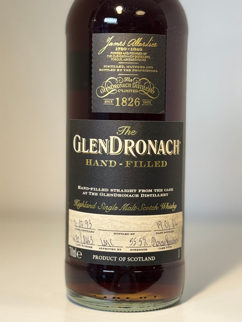 글렌 드로낙 핸드필 올로로소 14년 숙성, 58.5%