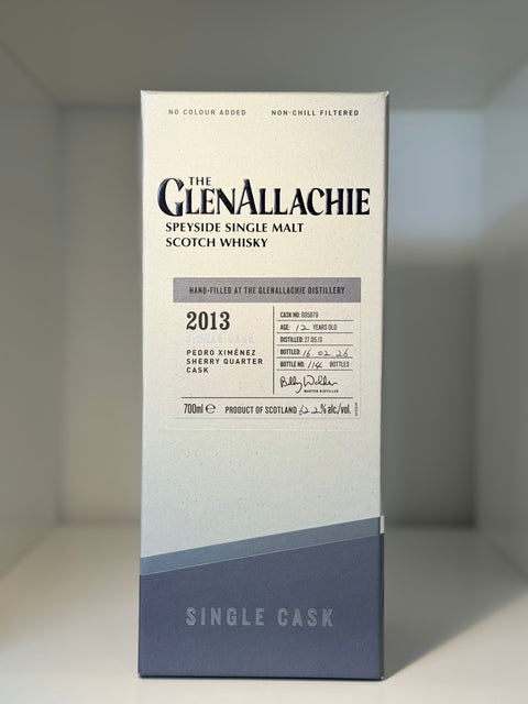 글렌알라키 핸드필 PX 쿼터 캐스크 12년 숙성, 62.2%