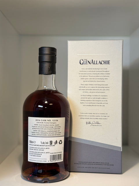 글렌알라키 핸드필 솔레라 캐스크 9년 숙성, 63.4%