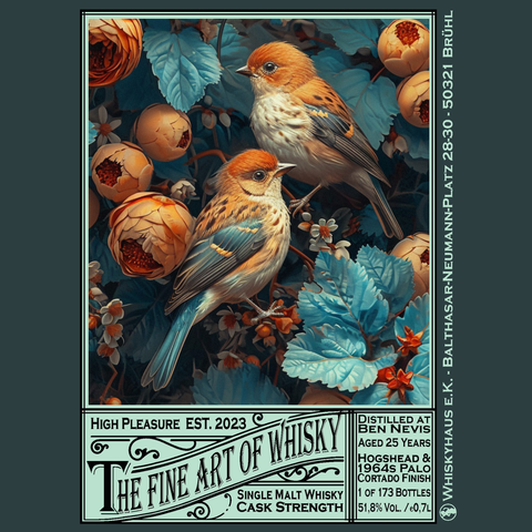 아도스 - 벤네비스 25년 숙성, 혹스헤드 & 팔로 코르타도 피니쉬, 51.8% - [세금 불포함]