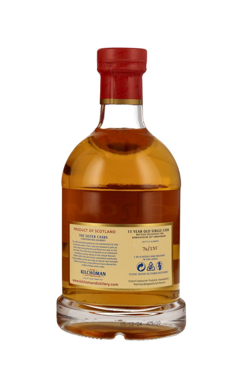 [강력추천] 킬호만 시스터 캐스크 13년숙성 #2 - 479/2010, 53.8도
