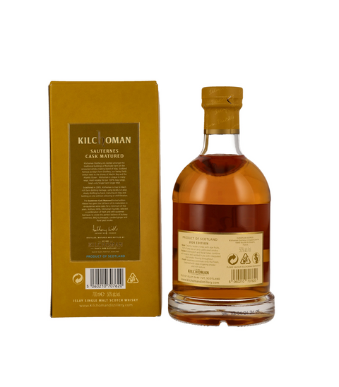 킬호만 소테른 캐스크, 50%, 퍼스트 필 & 리필 소테른 바리끄 숙성