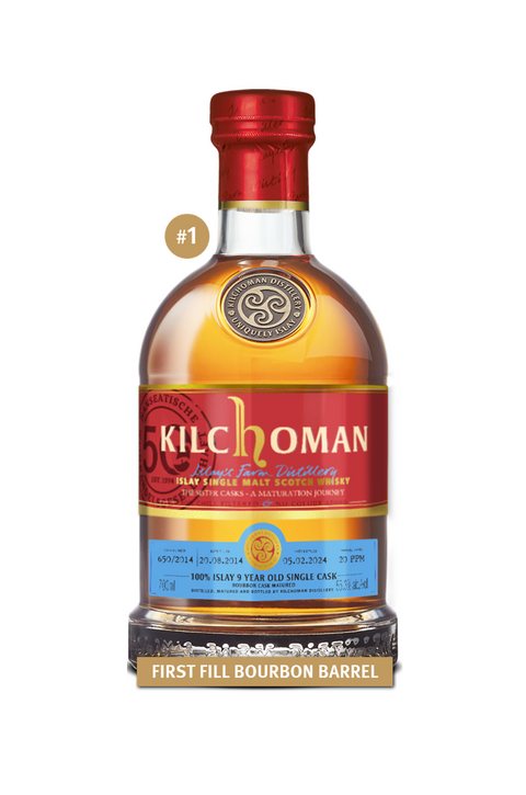 킬호만 시스터 캐스크 9년숙성 #1 - 650/2014, 55.3도