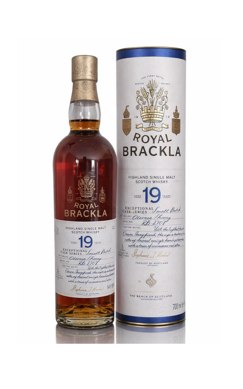 [증류소한정보틀] 로얄 브라클라 익셉셔널 싱글 캐스크 올로로소 19년 숙성, 54.9%