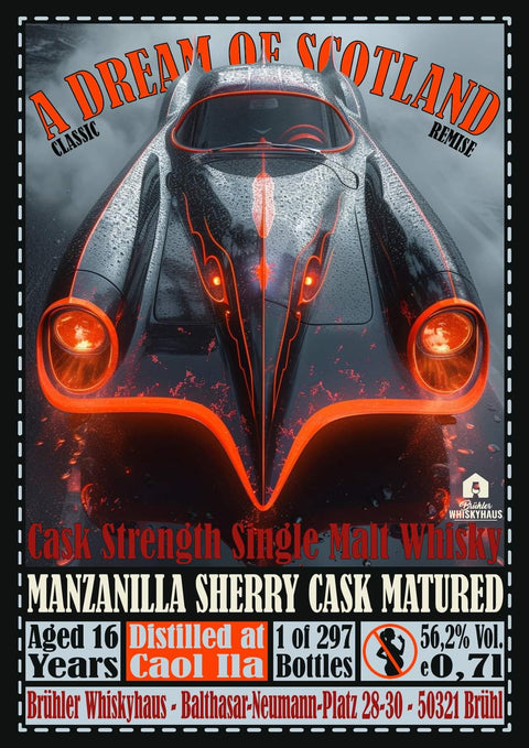어 드림 오브 스코틀랜드/아도스 16년 숙성, 쿠일라, 2024 릴리즈, 56.2%, 만자닐라 셰리 캐스크