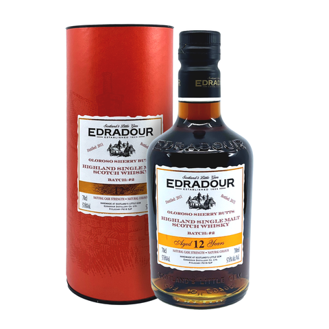 [배치2] 에드라두어 2011, 12년 숙성 캐스크 스트랭스, 57.6도, 올로로소 쉐리 벗